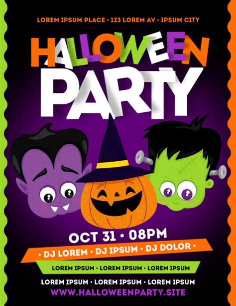 Copy Of Halloween Party Flyer Postermywall