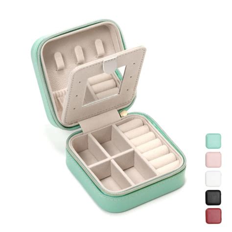 Mini Case F R Smycken Liten F Rvaringsbox F R Resesmycken Portabel