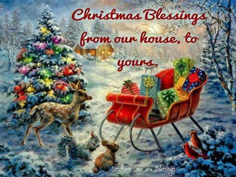 Christmas Blessings From Our House To Yours Pictures Photos And