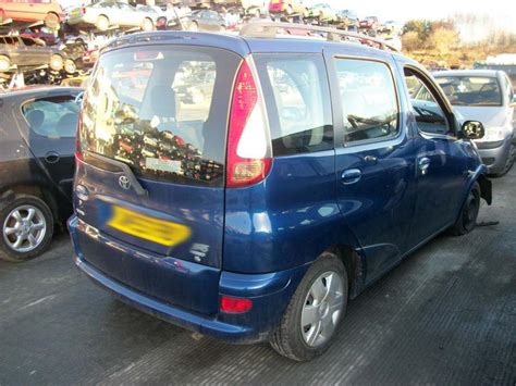 Toyota Yaris Verso T3 Auto Spare Parts Yaris Verso T3 Auto 1299cc Spares Used Reconditioned And New