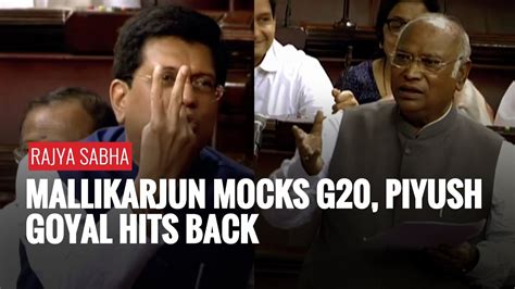 Mallikarjun Kharge Tries To Criticize The G20 In Rajya Sabha Union