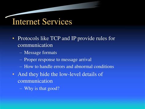 Ppt Internetworking With Tcp Ip Powerpoint Presentation Free