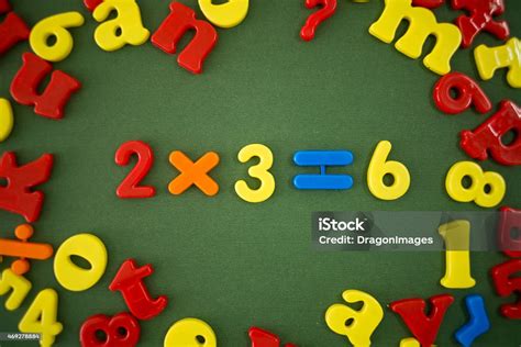 math  stock photo  image  number magnet