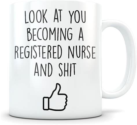 RN Graduation Gifts - Registered Nurse Graduates - Nursing Coffee Mug for Mend Women School ...