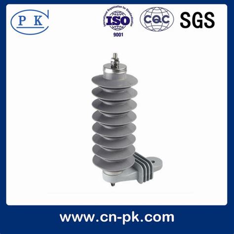 10kv Polymer Silicone Rubber Housed Zinc Metal Oxide Lightning Surge