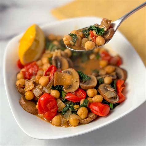 Miso Chickpea and Mushroom Stew - Daniel's Plate