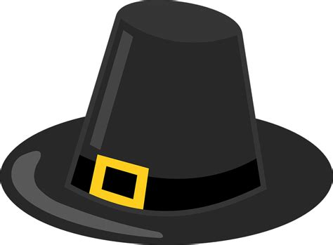 Free vector graphic: Pilgrim, Black, Hat, Thanksgiving - Free Image on ...