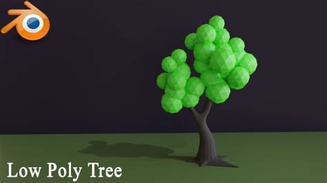 How To Make Low Poly Tree In Blender For Beginners 164 Youtube