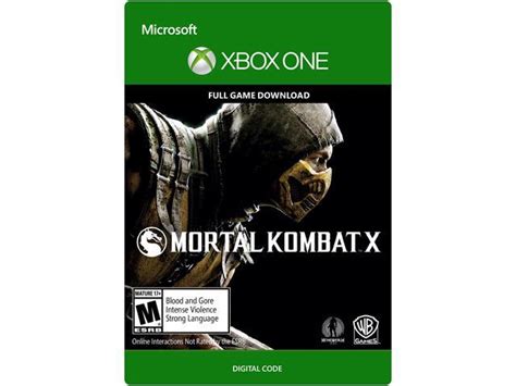 Mortal Kombat X Xbox One Digital Code Newegg