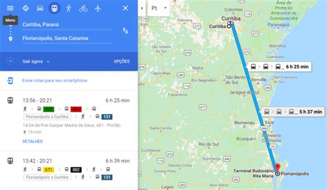 Distancia De Curitiba A Floripa - Ônibus Curitiba a Florianópolis: Horário de ônibus, Eucatur | Encontra ...