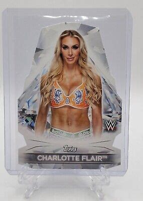 Charlotte Flair Topps Wwe Womens Division Diamond Cuts Insert Dc