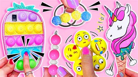 DIY Pop It Fidgets Viral TikTok Fidget Toys How To Make Pop It