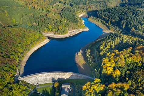 Luftbild Hagen Talsperren Staudamm Und Stausee In Hagen Im