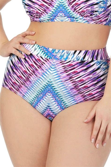 Raisins Curve PURPLE Curve Stolen Heart Printed High Waist Bikini