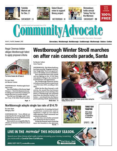 Community Advocate December 2 2022 Community Advocate