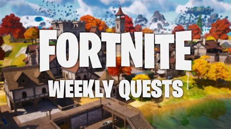 All Fortnite Weekly Quests In Chapter 5 Season 1 How To Complete Week