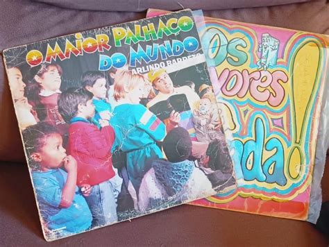 Lote Lps Disco De Vinil Gospel Evang Lico Infantil Item De M Sica