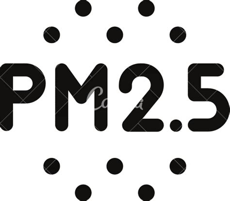 Pm25 Solid Icon 素材 Canva可画