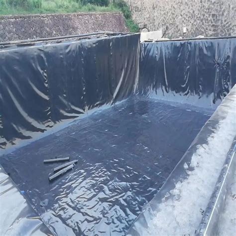 Plastic Tilapia Foldable Fish Farming Water Biofloc Tank Geomembrane