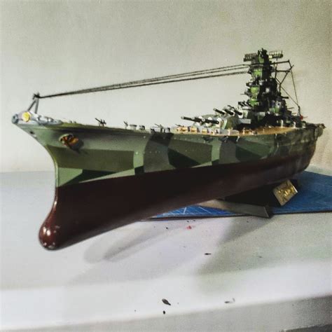 My Yamato scale model : r/WorldOfWarships