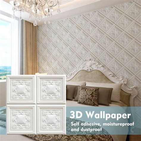 Self Adhesive D Xpe Foam Wallpaper Wall Paper For Home Decoration Tv