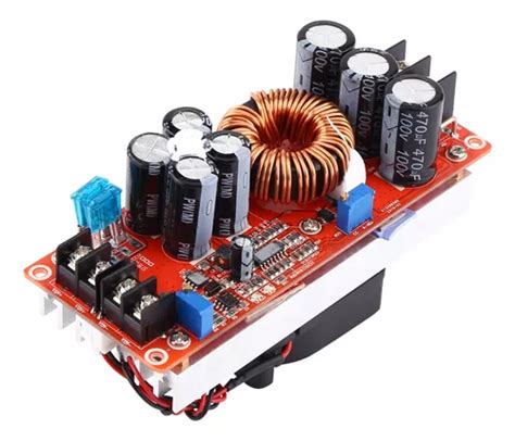 1200w Dc Dc Step Up Boost Converter Potencia De Corriente Co Cuotas