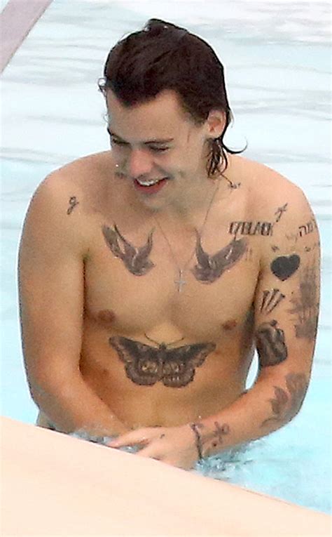 Harry Styles Ripped Torso And Bare Chested Naked Male Celebrities