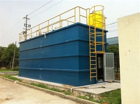 Mild Steel Packaged Effluent Treatment Plant Dimensions 800 X 1980 Mm