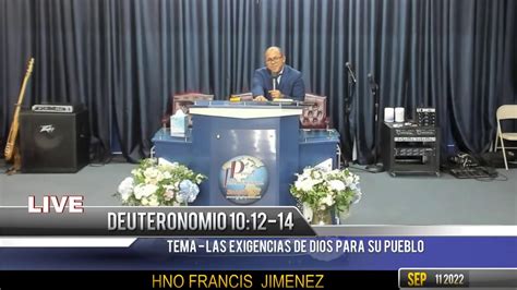 9 11 2022 SEGUNDO CULTO DE AYUNO GENERAL EN VIVO DESDE PENIEL