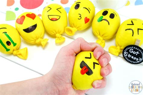 Emoji Stress Balls - How to Make a Stress Ball for Kids and Adults ...