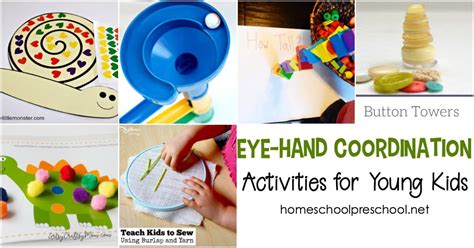 9 Eye Hand Coordination Activities for Tots and Preschoolers