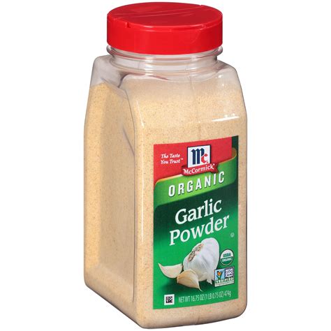 Mccormick Organic Garlic Powder Oz Walmart