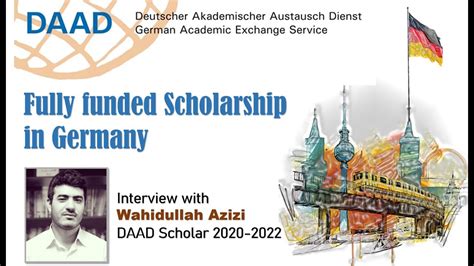 Daad Scholarship Fully Funded Scholarships In Germany Youtube