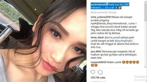 Wow Follower Ayu Ting Ting Di Instagram Tembus 25 Juta