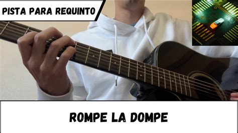 Pista Para Requinto Rompe La Dompe Peso Pluma X Junior H X Oscar