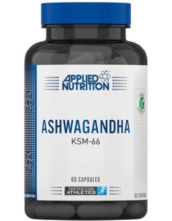 APPLIED NUTRITION ASHWAGANDHA KSM 66 60 CAPSULES