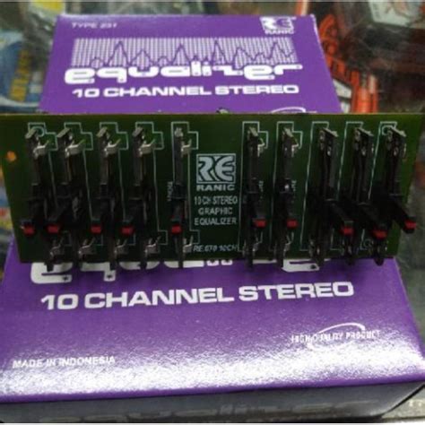 Jual Equalizer Chanel Stereo Shopee Indonesia