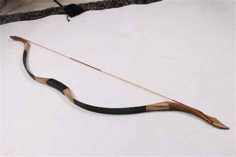 Recurve Bow Laminated Wooden Medieval Traditional Archery Mongolian