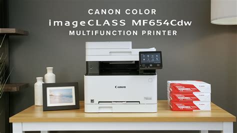 Canon Color ImageCLASS MF654Cdw Multifunction Laser Printer YouTube