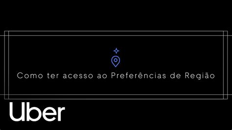 Mr Uber Pro Como rodar na sua área preferida o Preferências de