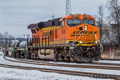 Bnsf 6896 Ge Es44c4 Bnsf Thayer South Subdivision Bnsf Railway