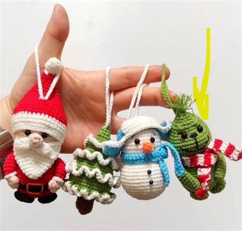 Receita Amigurumi Enfeite De Natal Pdf Elo Produtos Especiais