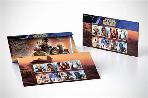 Royal Mail Unveiled New Star Wars Stamps Ahead Of The The Last Jedi