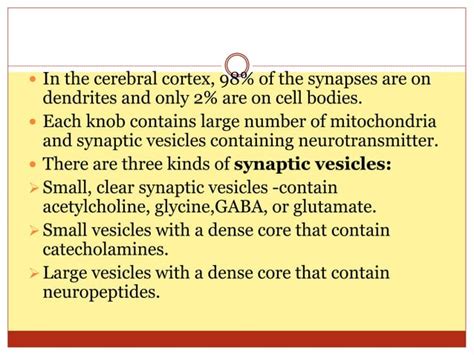 Synaptic Transmission I Ppt