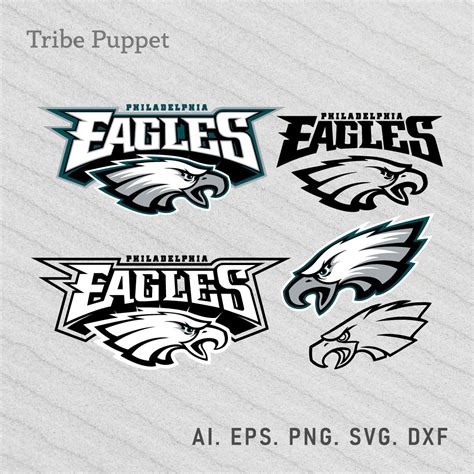 Philadelphia Eagles Logo Digital File Svg Cutting File Pdf Png Dxf