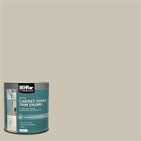 Behr Premium Qt N Dune Grass Satin Enamel Interior Exterior