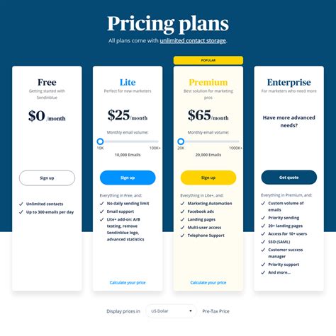 50+ Stunning Pricing Table Examples - Magezon