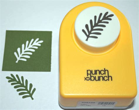 Fern Leaf Paper Punch From Punch Bunch