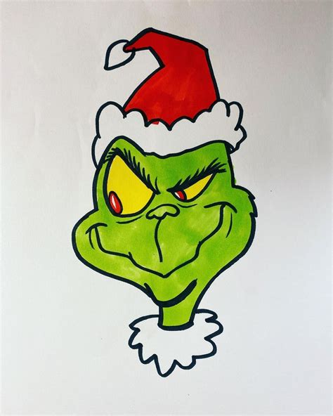 How To Draw The Real Grinch