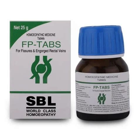 Sbl Fp Tabs Homeopathic Medicines G Prescription At Rs Box In